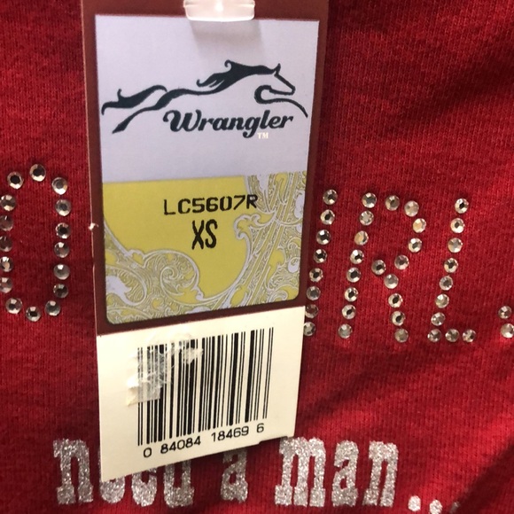 Vintage NWT Wrangler Long Sleeve Tee - Picture 4 of 4